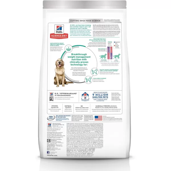 imageHills Science Diet Dry Dog Food Adult Sensitive Stomach amp Skin Chicken Recipe 155 lb BagChicken 4 Pound Pack of 1