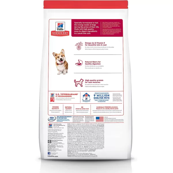 imageHills Science Diet Dry Dog Food Adult Small Bites Chicken amp Barley Recipe 5 lb Bag5 Pound Pack of 1