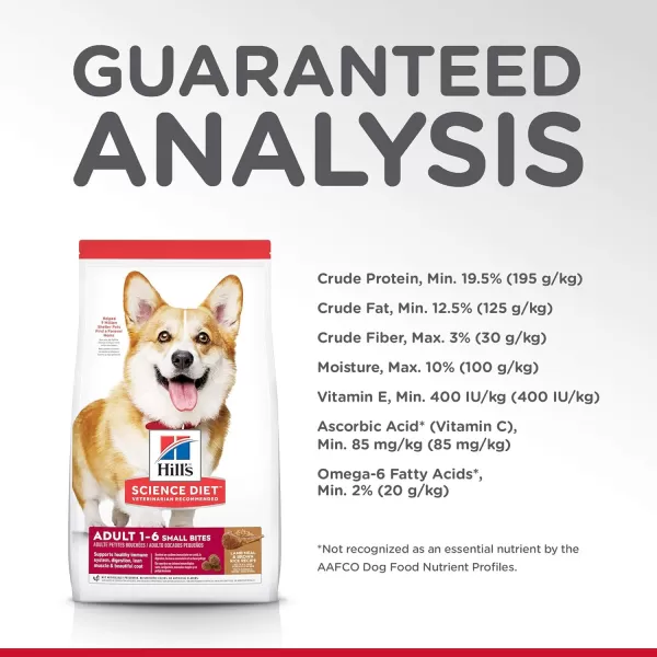 imageHills Science Diet Dry Dog Food Adult Small Bites Lamb Meal amp Brown Rice Recipe 45 lb Bag45 Pound Pack of 1