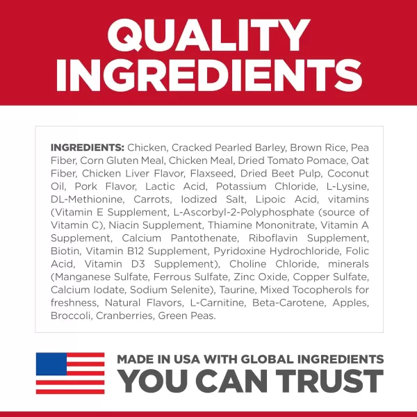 imageHills Science Diet Dry Dog Food Adult Small Bites Perfect Weight for Weight Management Chicken Recipe 15 lb BagChicken 15 Pound Pack of 1