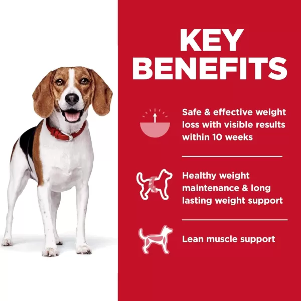 imageHills Science Diet Dry Dog Food Adult Small Bites Perfect Weight for Weight Management Chicken Recipe 15 lb BagChicken 15 Pound Pack of 1