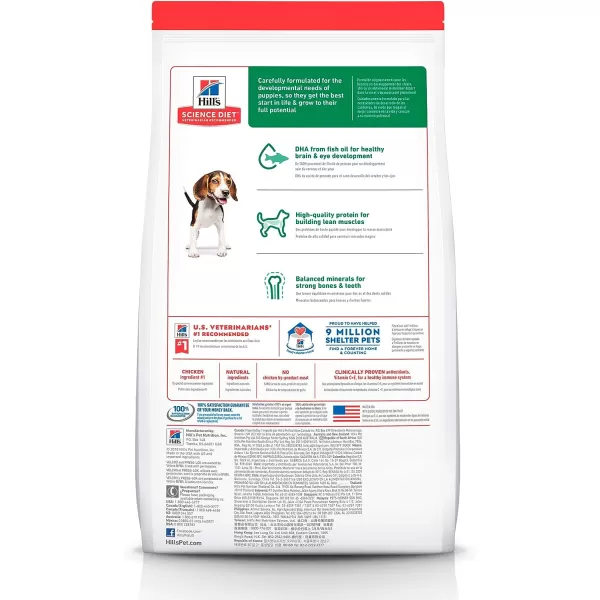 imageHills Science Diet Dry Dog Food Puppy Chicken Meal amp Barley Recipe 30 lb BagHills Science Diet Dry Dog Food Puppy Chicken Meal amp Barley Recipe 30 lb Bag