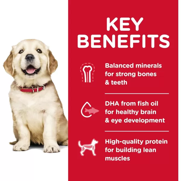imageHills Science Diet Dry Dog Food Puppy Large Breeds Chicken Meal and Oats Recipe 30 lb BagHills Science Diet Dry Dog Food Puppy Large Breeds Chicken Meal and Oats Recipe 30 lb Bag