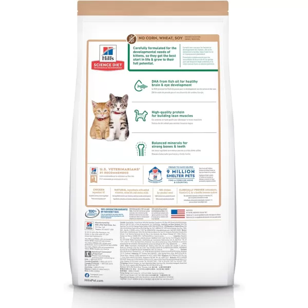 imageHills Science Diet Kitten No Corn Wheat or Soy Dry Cat Food Chicken Recipe 35 lb BagHills Science Diet Kitten No Corn Wheat or Soy Dry Cat Food Chicken Recipe 35 lb Bag