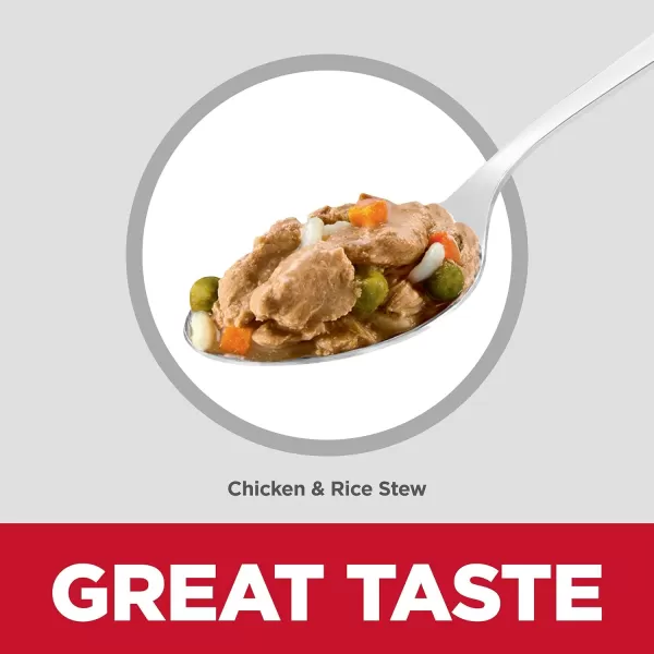 imageHills Science Diet Puppy Wet Dog Food Savory Stew with Chicken amp Rice 125 oz Cans 12PackHills Science Diet Puppy Wet Dog Food Savory Stew with Chicken amp Rice 125 oz Cans 12Pack