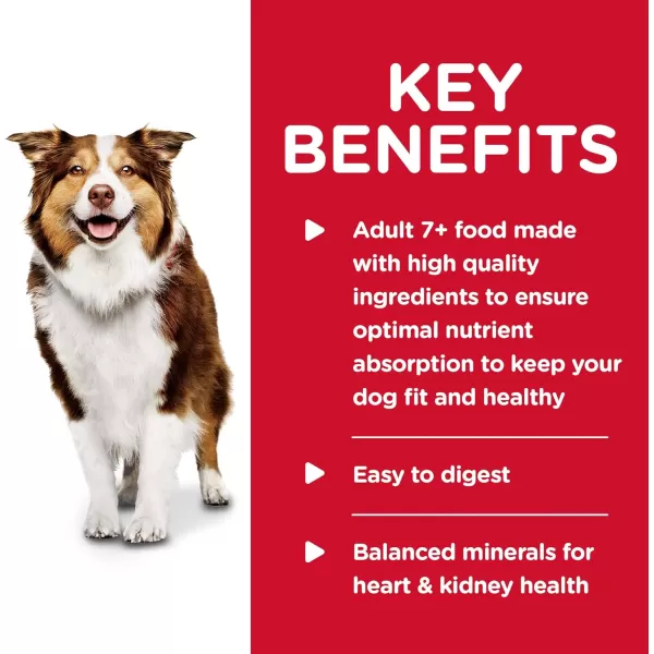 imageHills Science Diet Senior 7 Canned Wet Dog Food Variety Pack Chicken and Beef Recipes 13 oz Cans 12PackChicken amp Barley 13 Ounce Pack of 12