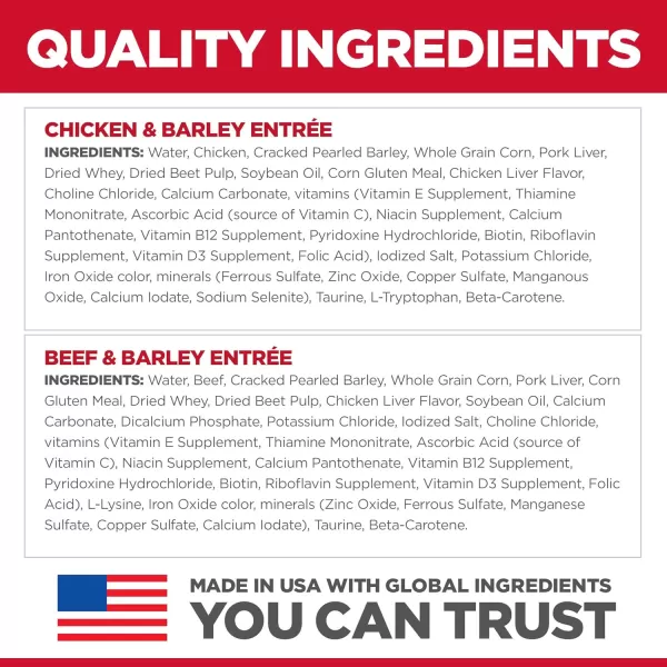 imageHills Science Diet Senior 7 Canned Wet Dog Food Variety Pack Chicken and Beef Recipes 13 oz Cans 12PackVariety Pack 13 Oz 12 Pack