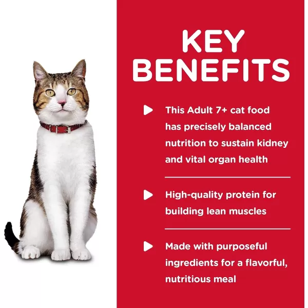 imageHills Science Diet Senior 7 Wet Cat Food Savory Turkey Entre 55 oz Cans 24PackHills Science Diet Senior 7 Wet Cat Food Savory Turkey Entre 55 oz Cans 24Pack