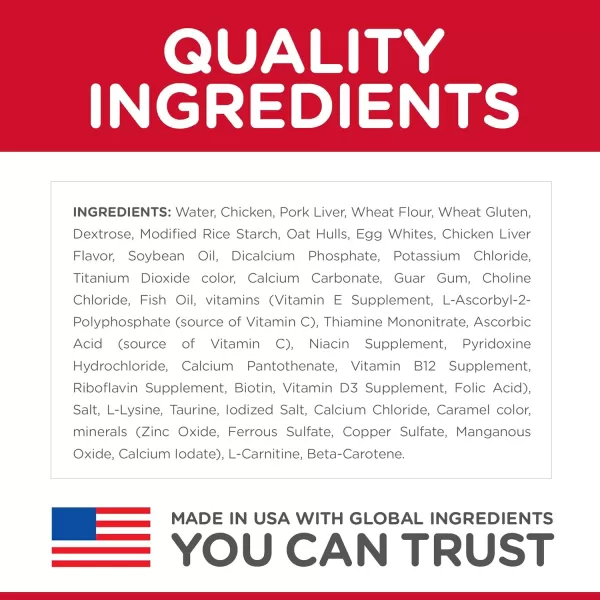 imageHills Science Diet Wet Cat Food Adult 11 for Senior Cats Healthy Cuisine Seared Tuna amp Carrot Recipe 28 oz Cans 24PackAdult 7  Chicken amp Rice