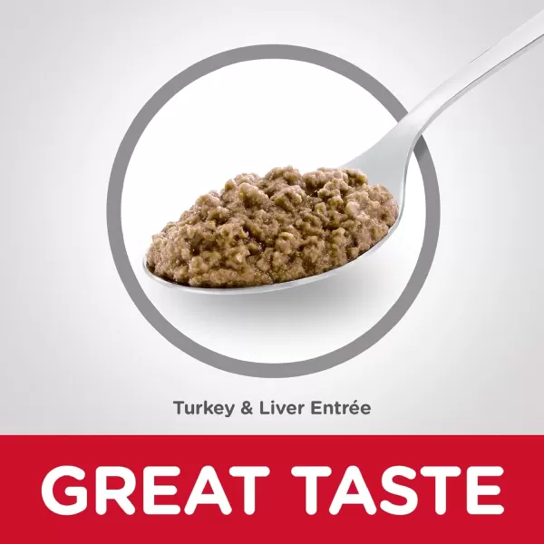 imageHills Science Diet Wet Cat Food Adult Savory Turkey Recipe 55 oz Cans 24PackSavory Turkey