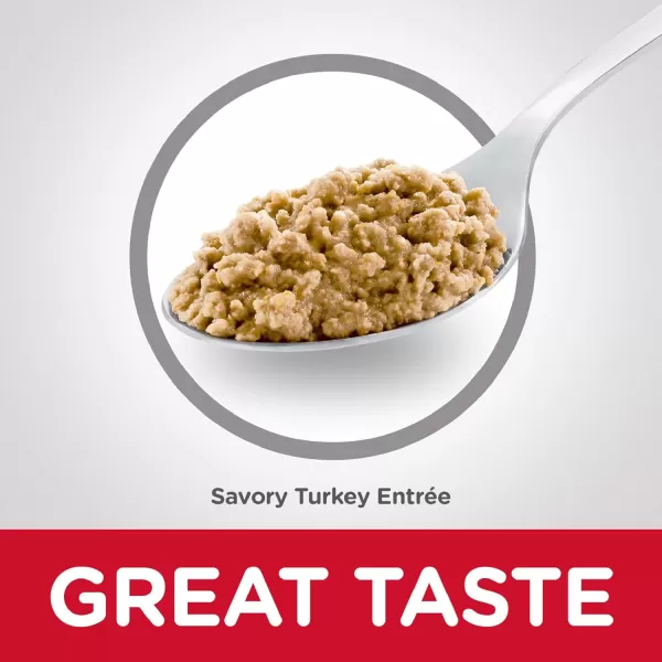 imageHills Science Diet Wet Cat Food Adult Savory Turkey Recipe 55 oz Cans 24PackTurkey Liver
