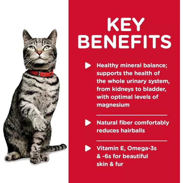 imageHills Science Diet Wet Cat Food Adult Urinary amp Hairball Control Savory Chicken Recipe 29 oz Cans 12Pack29 Ounce Pack of 12