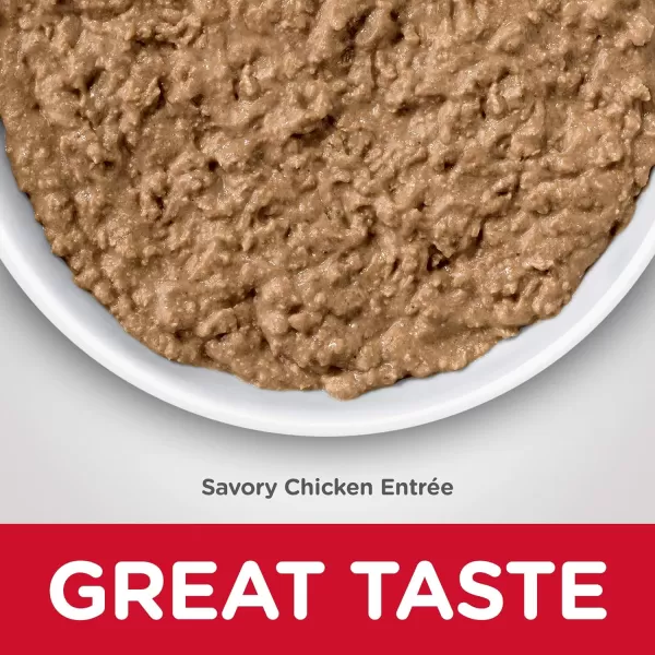 imageHills Science Diet Wet Cat Food Adult Urinary amp Hairball Control Savory Chicken Recipe 29 oz Cans 12Pack29 Ounce Pack of 24