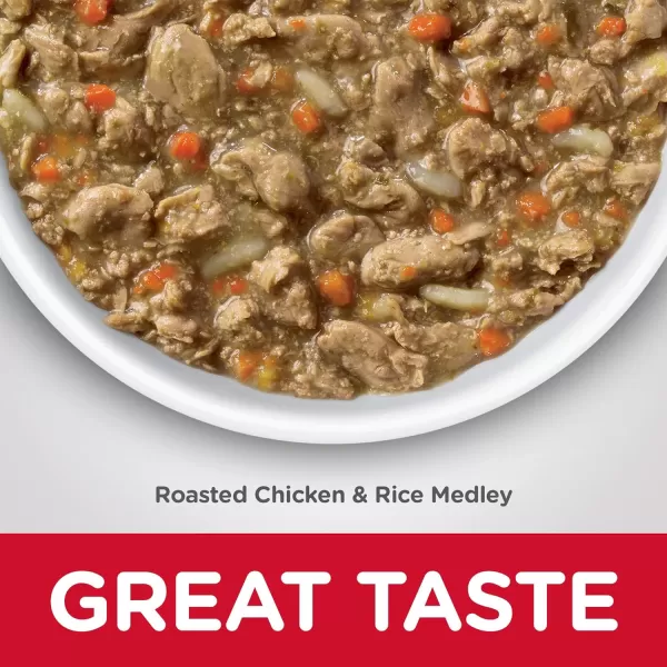 imageHills Science Diet Wet Cat Food Kitten Savory Turkey Entre 55 oz Cans 24PackRoasted Chicken amp Rice 28 Ounce Pack of 24