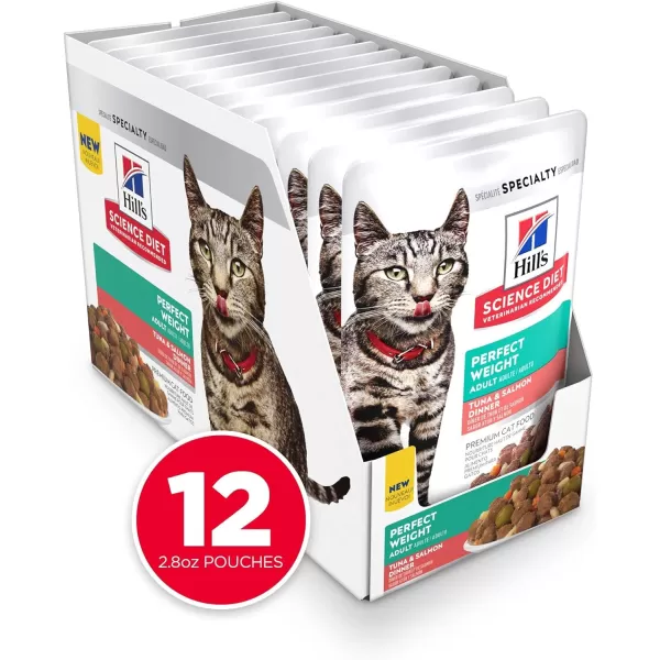 imageHills Science Diet Wet Cat Food Sensitive Stomach amp Skin Tuna amp Vegetable Recipe 29 oz Cans 24PackSalmon amp Tuna 24 pack