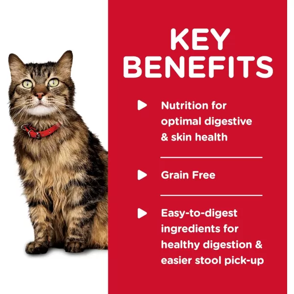 imageHills Science Diet Wet Cat Food Sensitive Stomach amp Skin Tuna amp Vegetable Recipe 29 oz Cans 24PackTuna amp Vegetable 29 Ounce Pack of 24