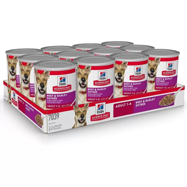 imageHills Science Diet Wet Dog Food Adult 16 Savory Stew with Chicken amp Vegetables 128 oz Cans Pack of 12Beef amp Vegetables 128 Ounce Pack of 12