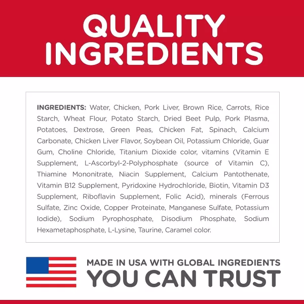 imageHills Science Diet Wet Dog Food Adult 16 Savory Stew with Chicken amp Vegetables 128 oz Cans Pack of 12Chicken amp Vegetables 128 Ounce Pack of 12