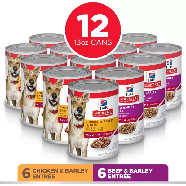 imageHills Science Diet Wet Dog Food Adult 16 Savory Stew with Chicken amp Vegetables 128 oz Cans Pack of 12Variety Bundle 12 cans 128 Ounce Pack of 12