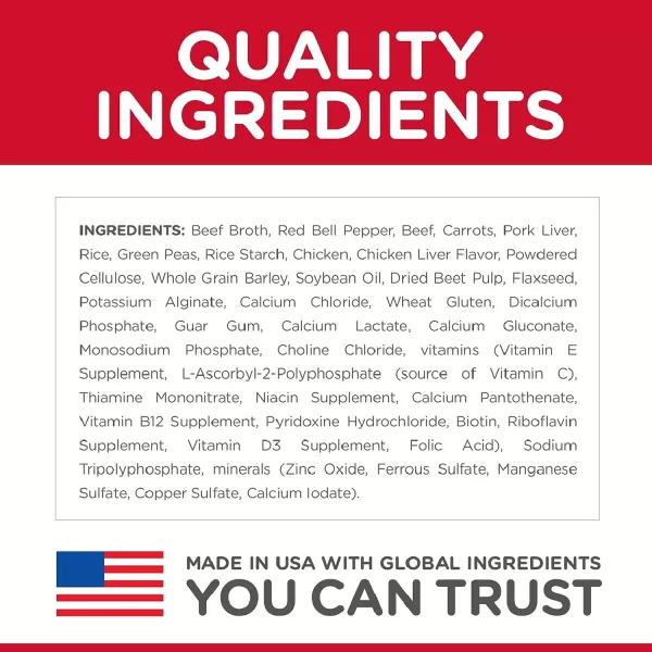 imageHills Science Diet Wet Dog Food Adult 7 Healthy Cuisine Braised Beef Carrots amp Peas Stew 125 oz Cans 12PackHills Science Diet Wet Dog Food Adult 7 Healthy Cuisine Braised Beef Carrots amp Peas Stew 125 oz Cans 12Pack