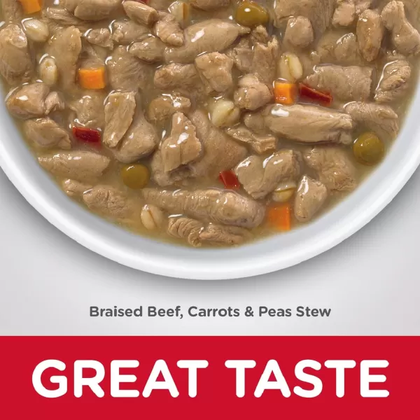 imageHills Science Diet Wet Dog Food Adult 7 Healthy Cuisine Braised Beef Carrots amp Peas Stew 125 oz Cans 12PackHills Science Diet Wet Dog Food Adult 7 Healthy Cuisine Braised Beef Carrots amp Peas Stew 125 oz Cans 12Pack