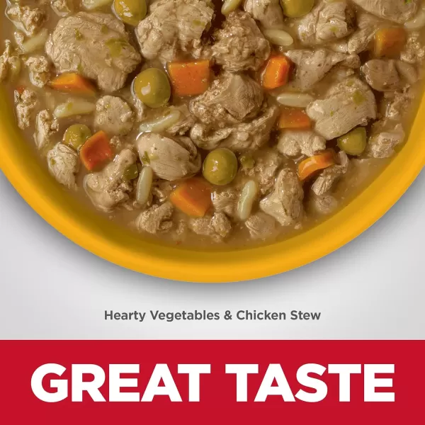 imageHills Science Diet Wet Dog Food Adult Perfect for Weight Management Hearty Vegetable amp Chicken Stew Recipe 125 oz Cans 12pack125 Ounce Pack of 12