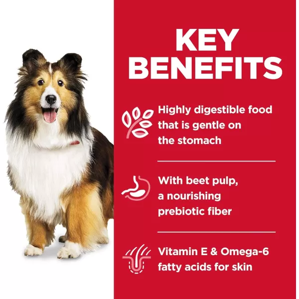 imageHills Science Diet Wet Dog Food Adult Sensitive Stomach amp Skin Tender Turkey amp Rice Stew 125 oz Cans 12PackVariety Pack