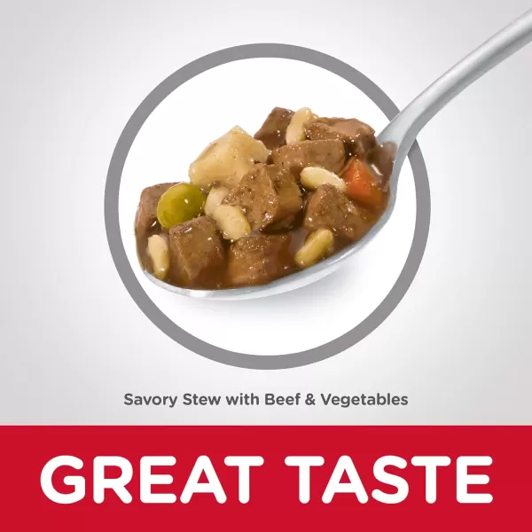 imageHills Science Diet Wet Dog Food Adult Small Paws for Small Breeds Savory Stew Beef amp Vegetables 12PackHills Science Diet Wet Dog Food Adult Small Paws for Small Breeds Savory Stew Beef amp Vegetables 12Pack
