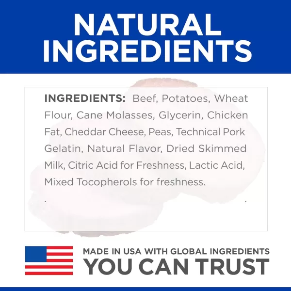 imageHills Soft Dog Treats Soft Savories with Chicken amp Yogurt Dog Snacks Healthy Dog Treats 8 oz BagBeef amp Cheddar
