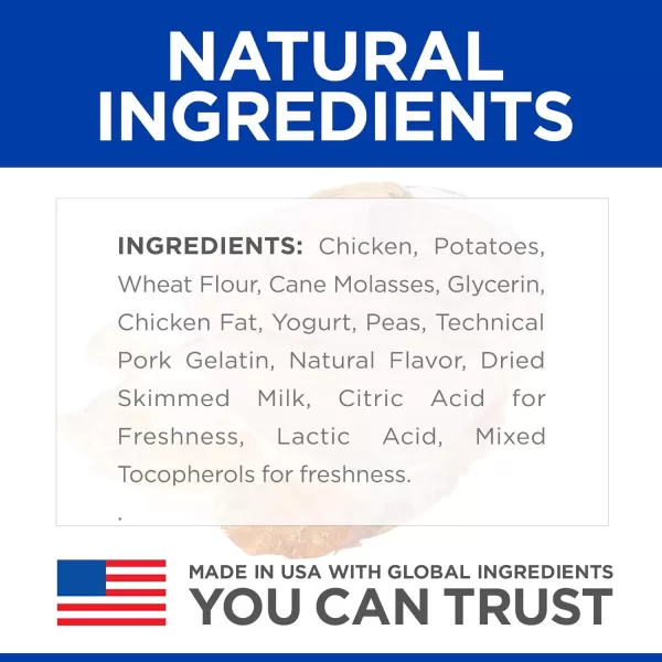 imageHills Soft Dog Treats Soft Savories with Chicken amp Yogurt Dog Snacks Healthy Dog Treats 8 oz BagChicken amp Yogurt