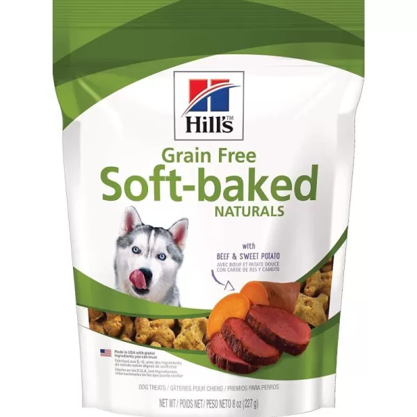 imageHills Grain Free Dog Treats SoftBaked Naturals with Beef amp Sweet Potatoes Soft Healthy Dog Snacks 8 oz BagBeef amp Sweet Potatoes