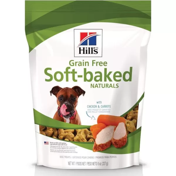 imageHills Grain Free Dog Treats SoftBaked Naturals with Beef amp Sweet Potatoes Soft Healthy Dog Snacks 8 oz BagChicken amp Carrots