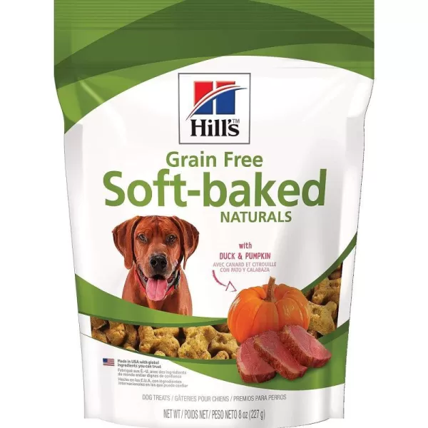 imageHills Grain Free Dog Treats SoftBaked Naturals with Beef amp Sweet Potatoes Soft Healthy Dog Snacks 8 oz BagDuck amp Pumpkin