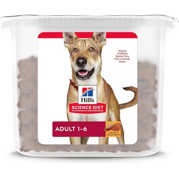 imageHills Pet Nutrition Science Diet Dry Dog Food Adult Lamb Meal amp Brown Rice Recipe 33 lb BagChicken amp Barley 17 Pound Pantry Pack