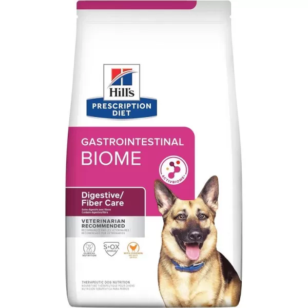 imageHills Prescription Diet Gastrointestinal Biome DigestiveFiber Care with Chicken Dry Dog Food Veterinary Diet 16 lb BagHills Prescription Diet Gastrointestinal Biome DigestiveFiber Care with Chicken Dry Dog Food Veterinary Diet 16 lb Bag
