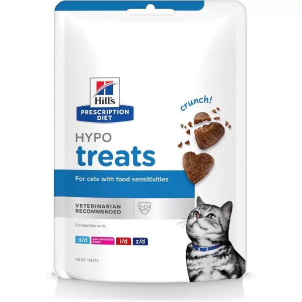 imageHills Prescription Diet Hypoallergenic Cat Treats Veterinary Diet 25 oz BagHypoallergenic Treats