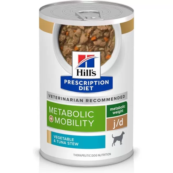 imageHills Prescription Diet Metabolic  Mobility Weight  jd Joint Care Chicken Flavor Dry Dog Food Veterinary Diet 15 lb Bag1 Count Pack of 1