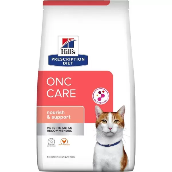 imageHills Prescription Diet ONC Care Wet Cat Food Chicken amp Vegetable Stew Veterinary Diet 29 oz Cans 24Pack7 Pound Pack of 1
