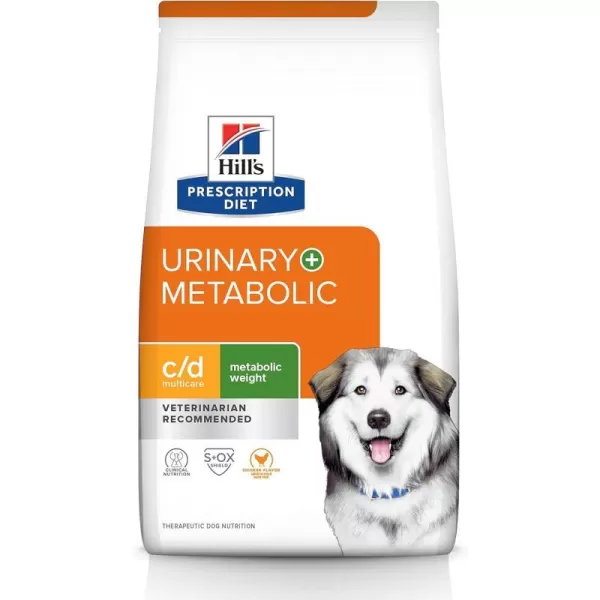 imageHills Prescription Diet cd Multicare  Metabolic Chicken Flavor Dry Dog Food Veterinary Diet 245 lb BagHills Prescription Diet cd Multicare  Metabolic Chicken Flavor Dry Dog Food Veterinary Diet 245 lb Bag