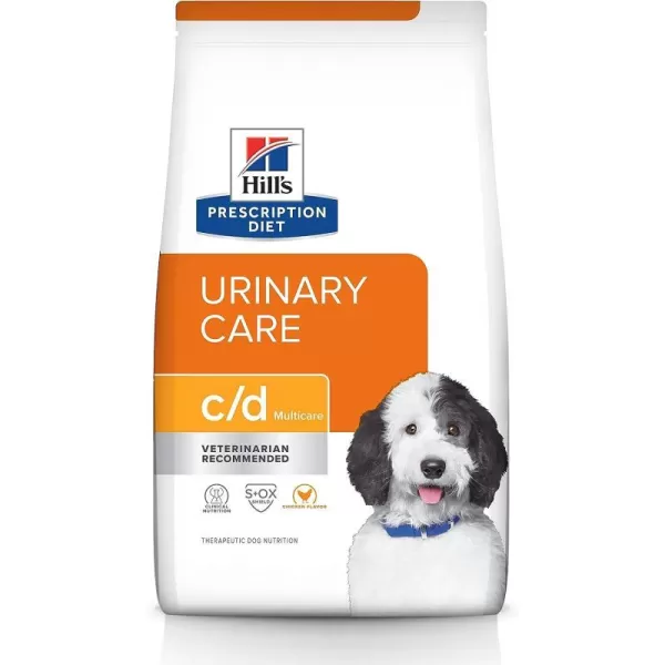 imageHills Prescription Diet cd Multicare Urinary Care Chicken Flavor Dry Dog Food Veterinary Diet 176 lb BagHills Prescription Diet cd Multicare Urinary Care Chicken Flavor Dry Dog Food Veterinary Diet 176 lb Bag
