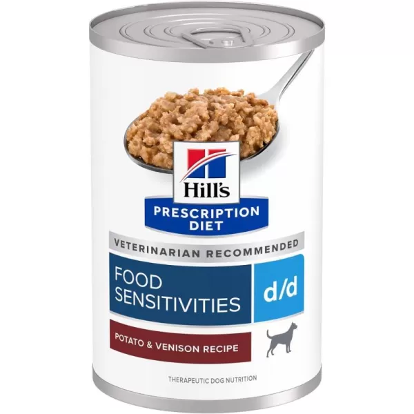 imageHills Prescription Diet dd Potato amp Venison Recipe 13oz 12Pack Wet FoodHills Prescription Diet dd Potato amp Venison Recipe 13oz 12Pack Wet Food