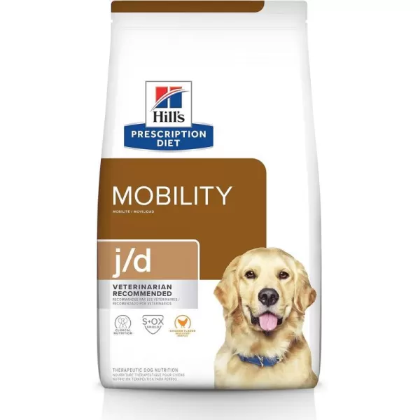 imageHills Prescription Diet jd Joint Care Chicken Flavor Dry Dog Food Veterinary Diet 85 lb BagChicken 85 Pound Pack of 1