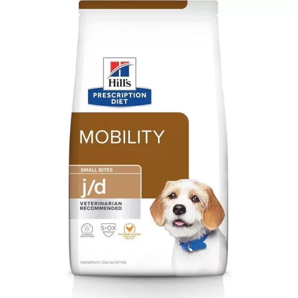 imageHills Prescription Diet jd Joint Care Chicken Flavor Dry Dog Food Veterinary Diet 85 lb BagChicken Small Bites 85 Pound Pack of 1