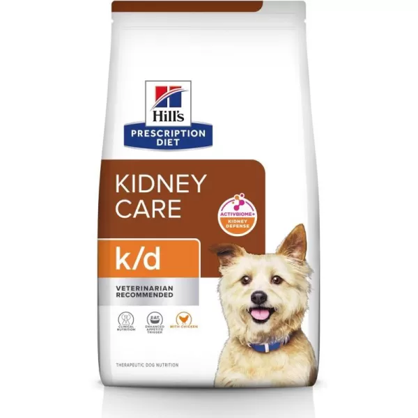 imageHills Prescription Diet kd Kidney Care with Chicken Dry Dog Food Veterinary Diet 176 lb BagHills Prescription Diet kd Kidney Care with Chicken Dry Dog Food Veterinary Diet 176 lb Bag