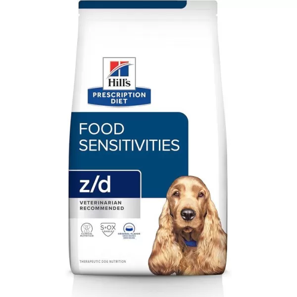 imageHills Prescription Diet zd SkinFood Sensitivities Dry Dog Food Veterinary Diet 25 lb Bag176 Pound Pack of 1