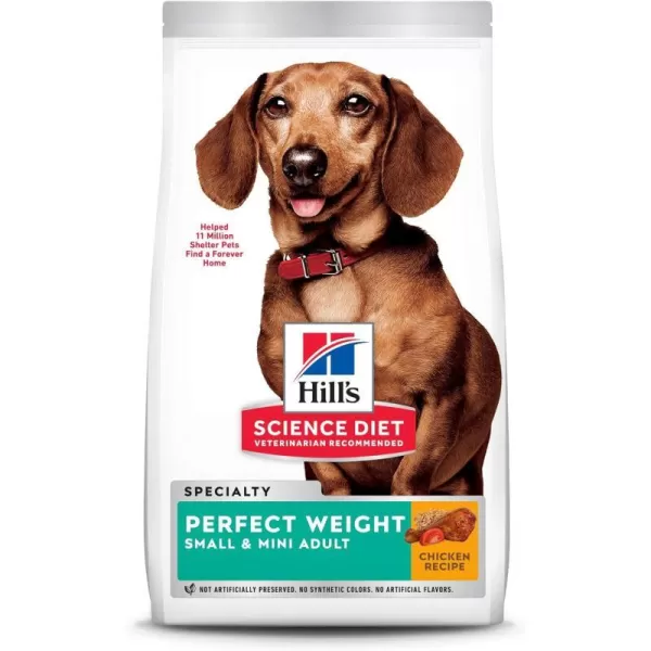 imageHills Science Diet Adult Perfect Weight Small amp Mini Chicken Recipe Dry Dog Food 15 lb BagHills Science Diet Adult Perfect Weight Small amp Mini Chicken Recipe Dry Dog Food 15 lb Bag