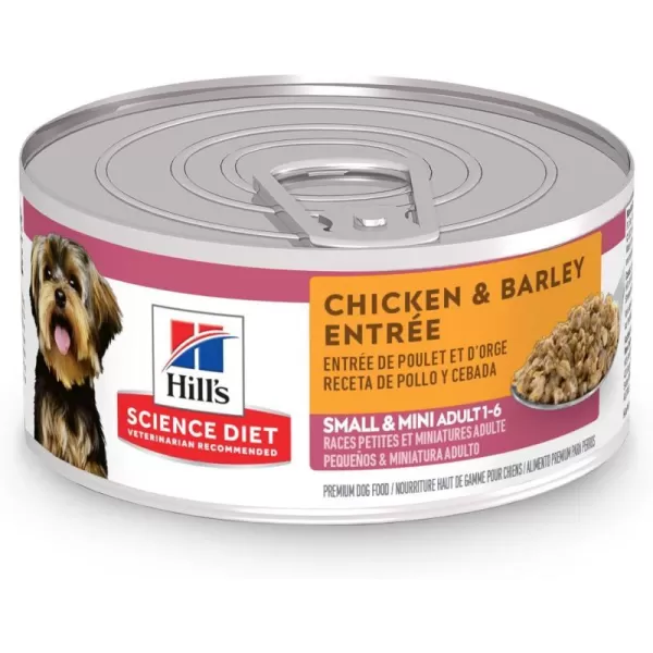 imageHills Science Diet Wet Dog Food Adult Small Paws for Small Breeds Chicken amp Barley Recipe 58 oz Cans 24 PackHills Science Diet Wet Dog Food Adult Small Paws for Small Breeds Chicken amp Barley Recipe 58 oz Cans 24 Pack