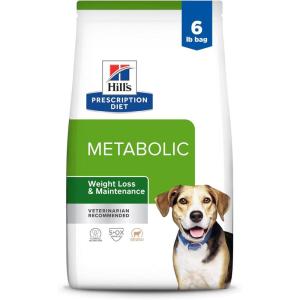imageHills Prescription Diet Metabolic Weight Management Lamb Meal ampamp Rice Formula Dry Dog Food Veterinary Diet 6 lb BagLamb