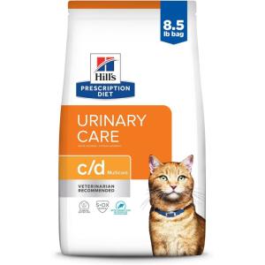 imageHills Prescription Diet cd Multicare Urinary Care with Ocean Fish Dry Cat Food Veterinary Diet 85 lb Bagwith Ocean Fish