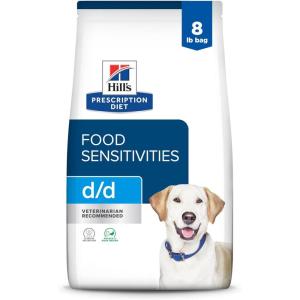 imageHills Prescription Diet dd Food Sensitivities Potato ampamp Venison Formula Dry Dog Food Veterinary Diet 8 lb BagPotato  Duck